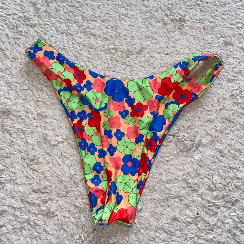 5/$20 floral bikini bottoms